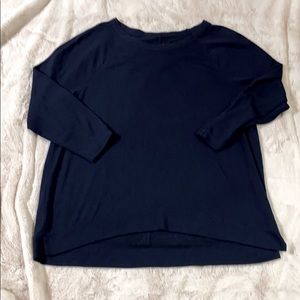 Loose fit 3 quarter length Tee by Loft